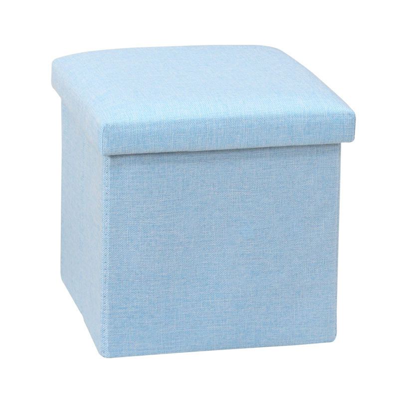Comfortable Linen Storage Bench – Sturdy Fold-Away Ottoman with Hidden Compartment