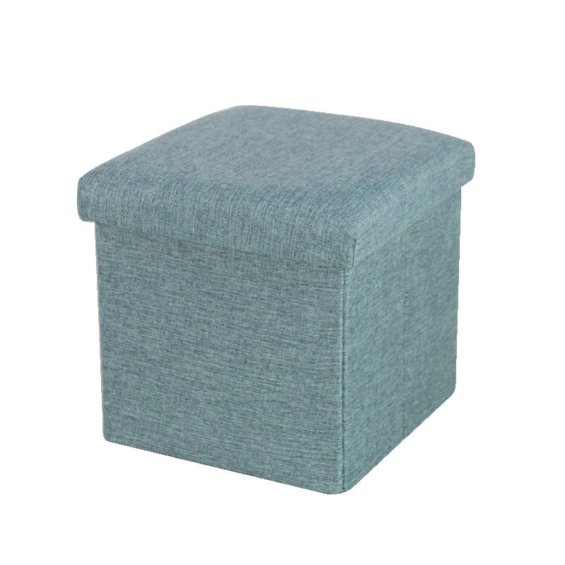 Comfortable Linen Storage Bench – Sturdy Fold-Away Ottoman with Hidden Compartment